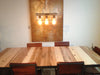 Pallet Wood 3 Bulb Light