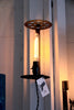 Wrought Iron Gear Style Sconce